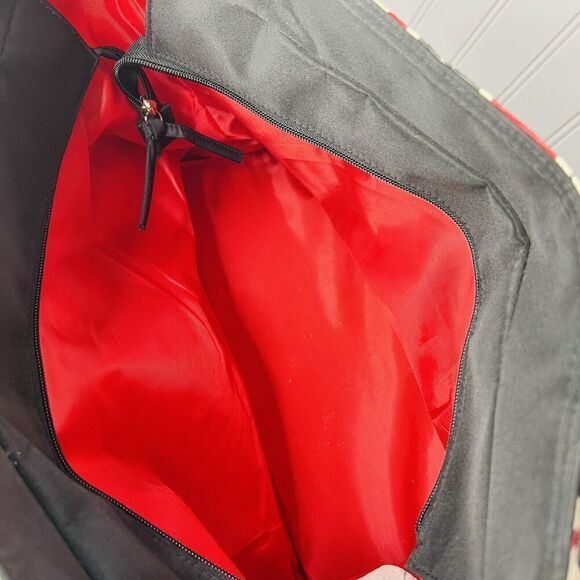 Disney Baby Minnie Mouse Insulated Black Diaper Travel Bag Red White Bow CUTE B1 - Picture 7 of 11